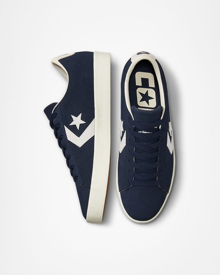 Pánské Skate Boty Converse CONS PL Vulc Pro Semišové Obsidian / Obsidian | CZ TUED18